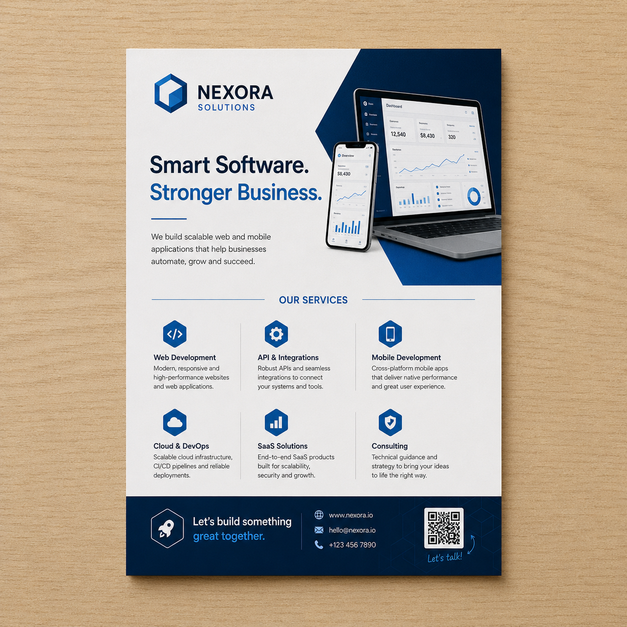 A5 Flyer Single Sided - Silk 100gsm Paper